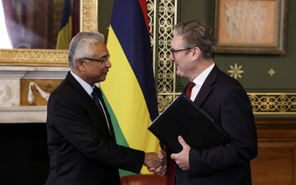 Pravind Jugnauth; Keir Starmer