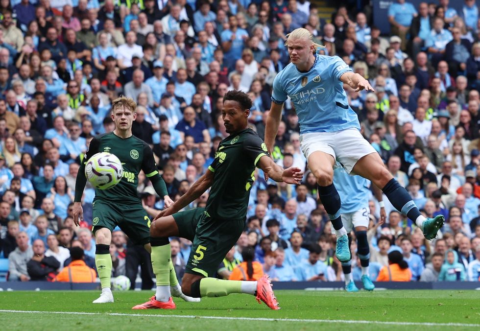 Premier League Man City Brentford