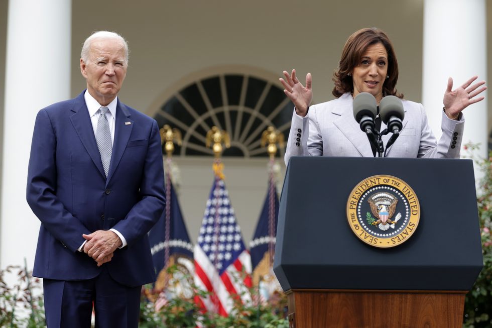 President Biden and Kamala Harris