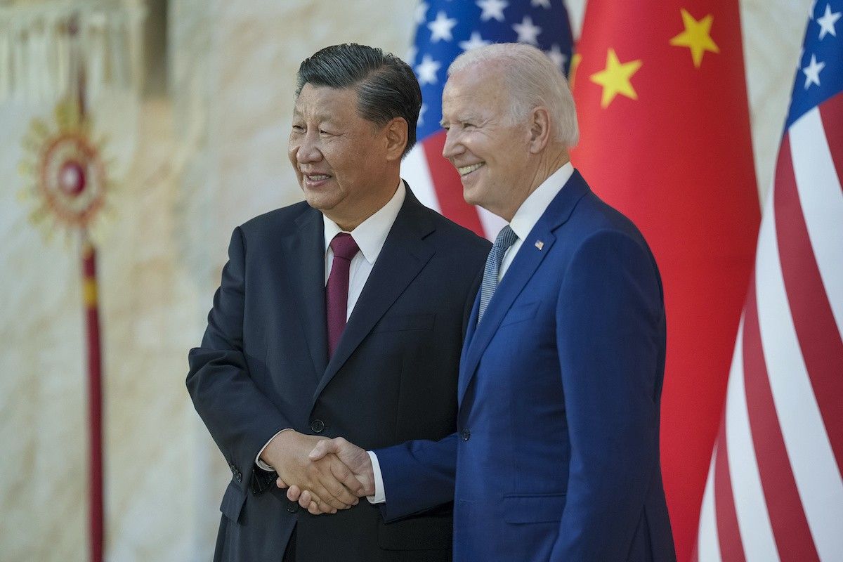 President Biden and Xi Jinping 