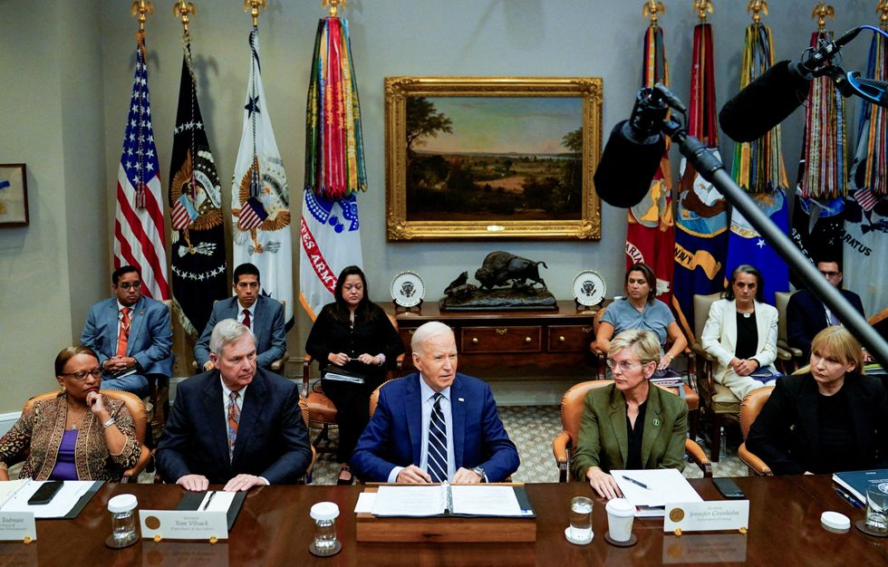 President Joe Biden speaks about the federal government response to Hurricane Helene and preparations for Hurricane Miltonu200b