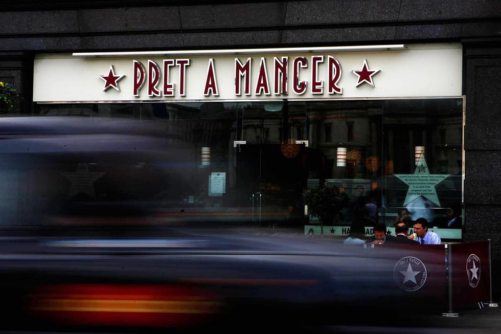 Pret A Manger storefront