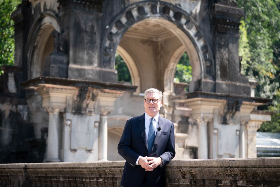 Prime Minister Sir Keir Starmer at Parque Lage, Rio de Janeiro