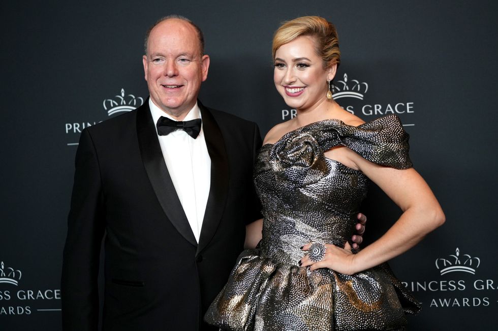 Prince Albert of Monaco and Jazmin Grimaldi