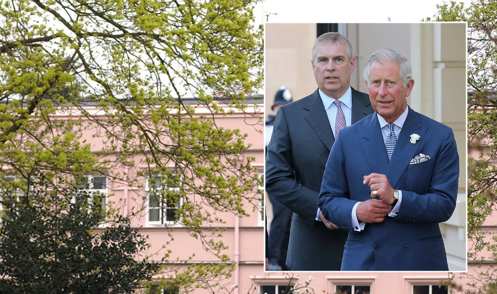 Prince Andrew and King Charles