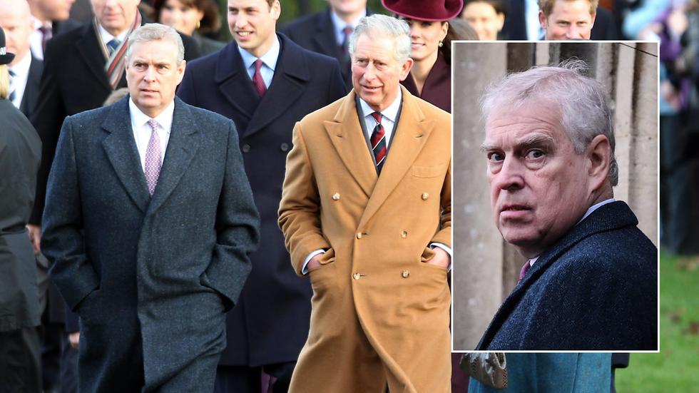 Prince Andrew and King Charles