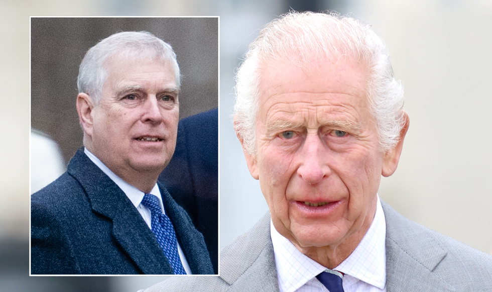 Prince Andrew and King Charles