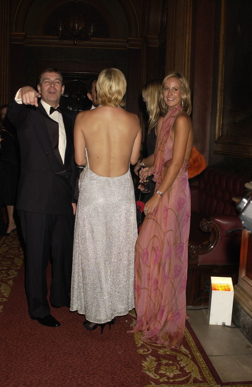 Prince Andrew and Lady Victoria Hervey