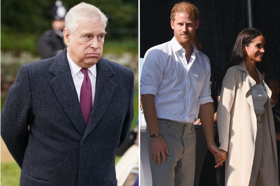 Prince Andrew and Prince Harry