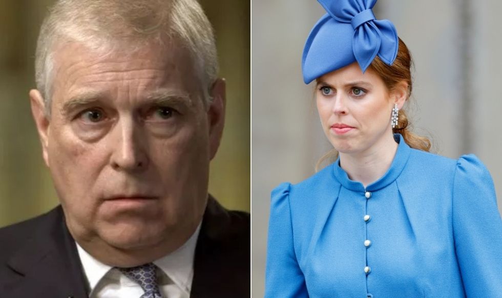 Prince Andrew and Princess Beatrice