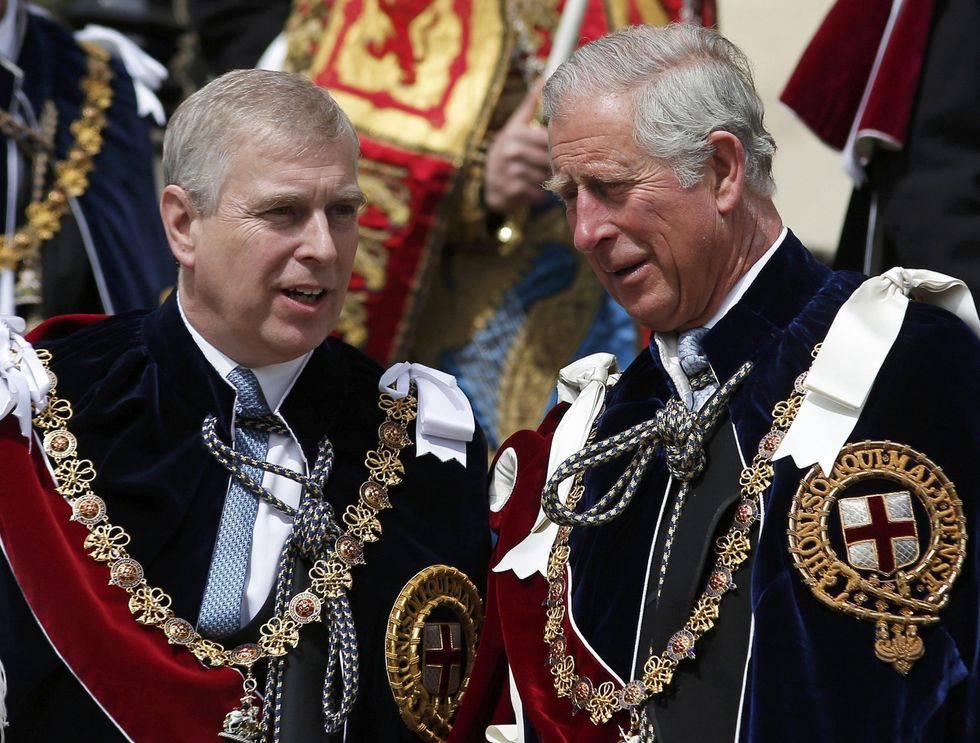 Prince Andrew, King Charles