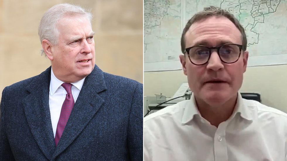 Prince Andrew, Tom Tugendhat