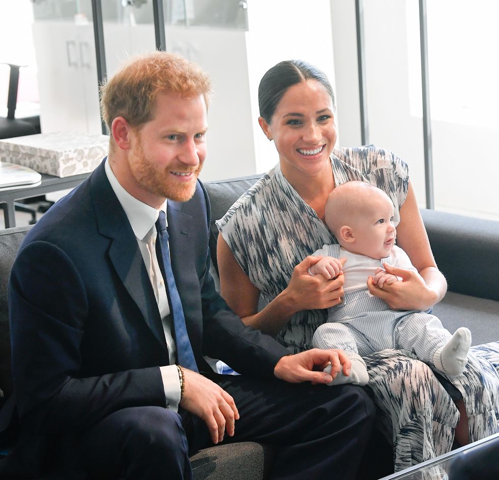 Prince Archie, Meghan Markle and Prince Harry