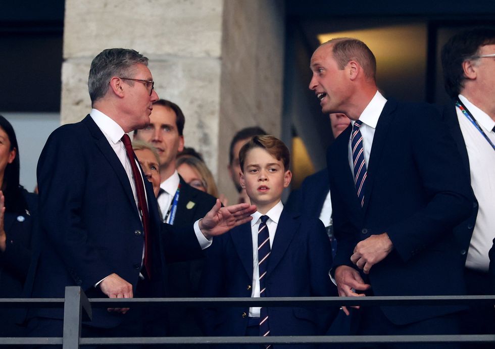 Prince George and Prince William