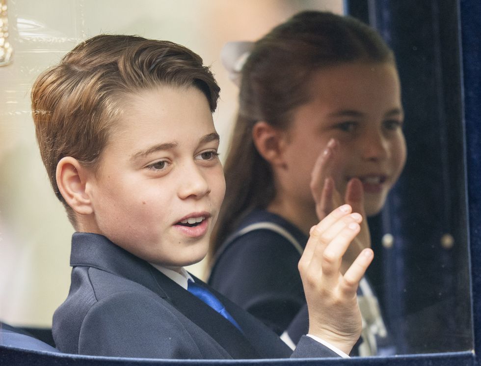 Prince George and Princess Charlotte