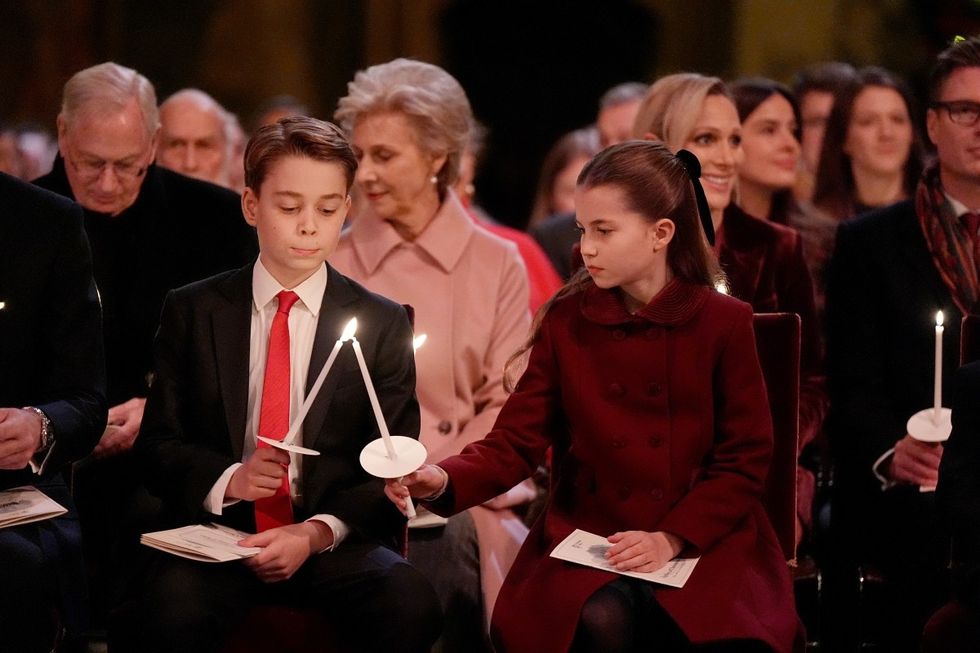 Prince George and Princess Charlotte