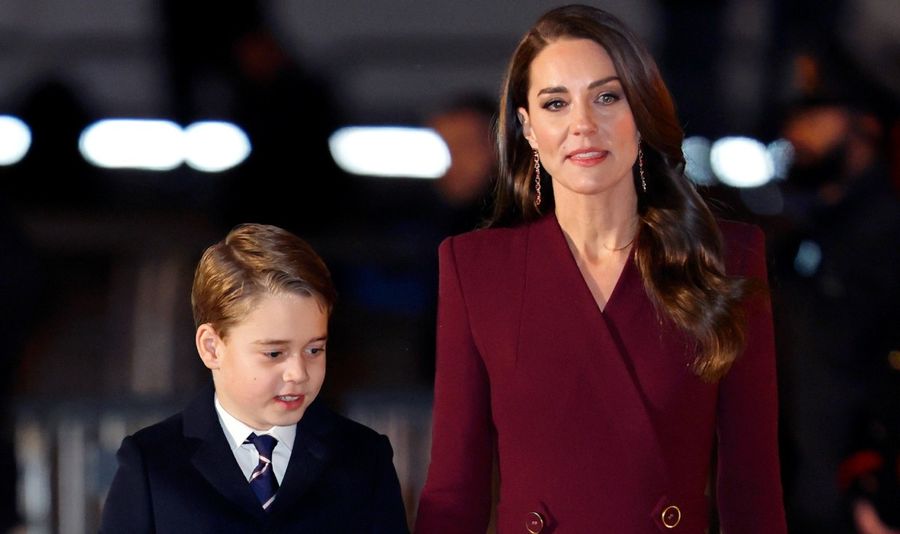 Prince George and Princess Kate