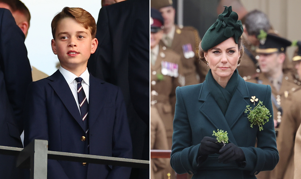 Prince George and Princess Kate