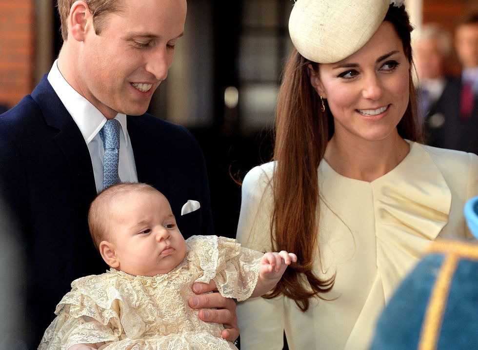 Prince George baptism