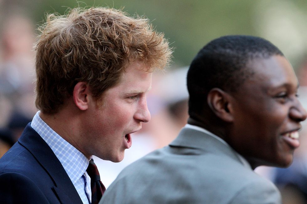 Prince Harry and Ben McBean