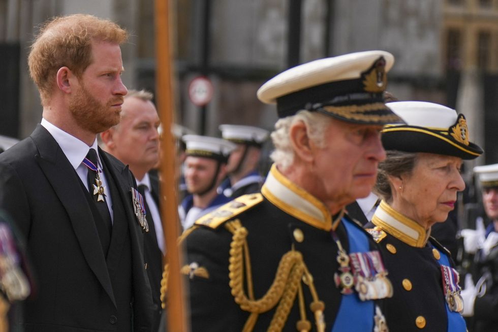 Prince Harry and King Charles