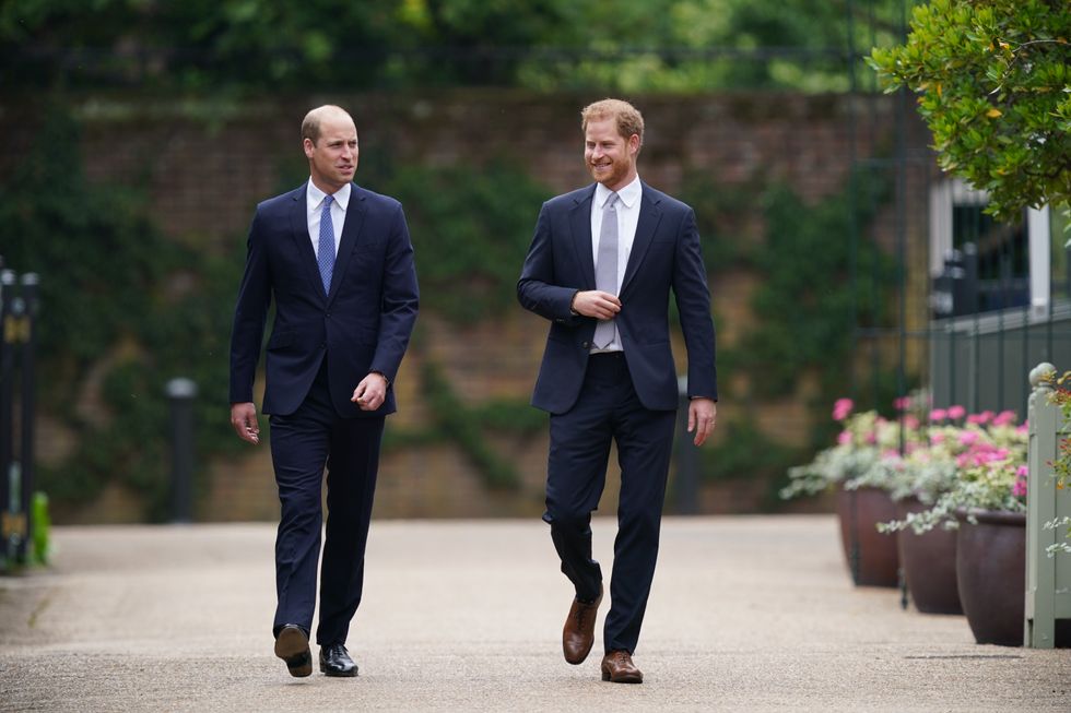 Prince Harry and Prince William