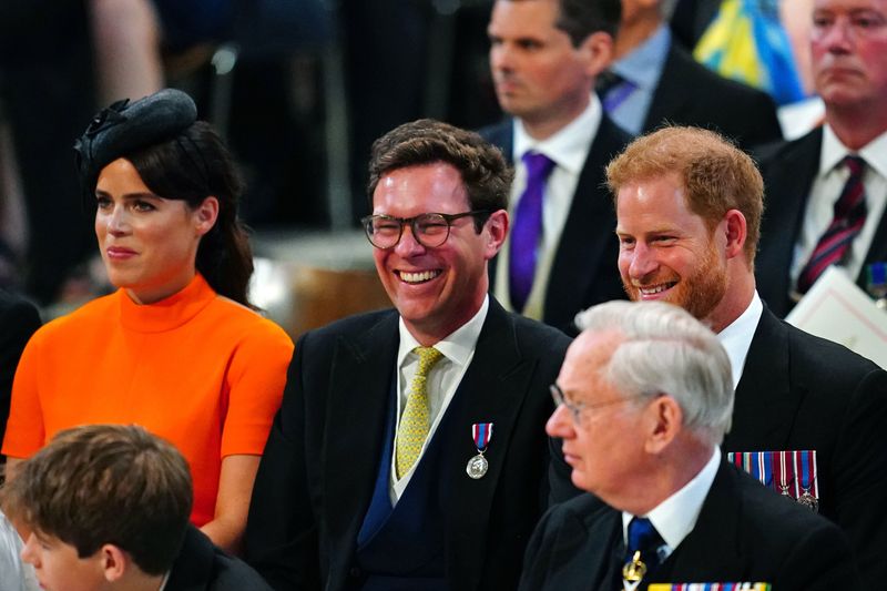 Prince Harry and Princess Eugenie