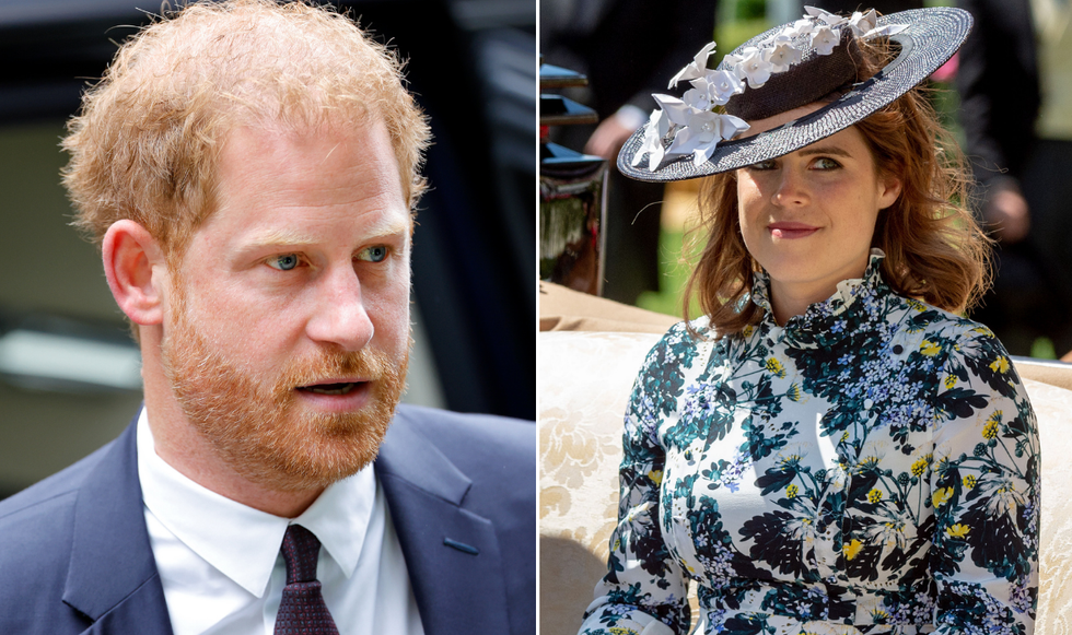 Prince Harry and Princess Eugenie