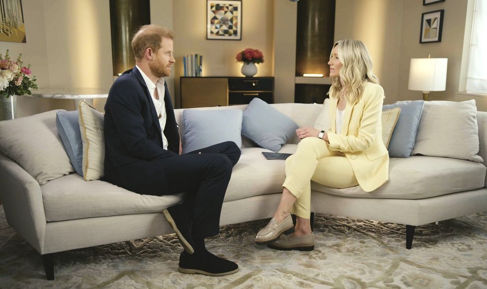 Prince Harry and Rebecca Barry