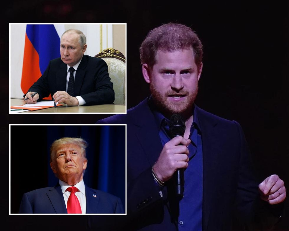 Prince Harry hoped to interview Vladimir Putin and Donald Trump about their upbringing on a Spotify podcast