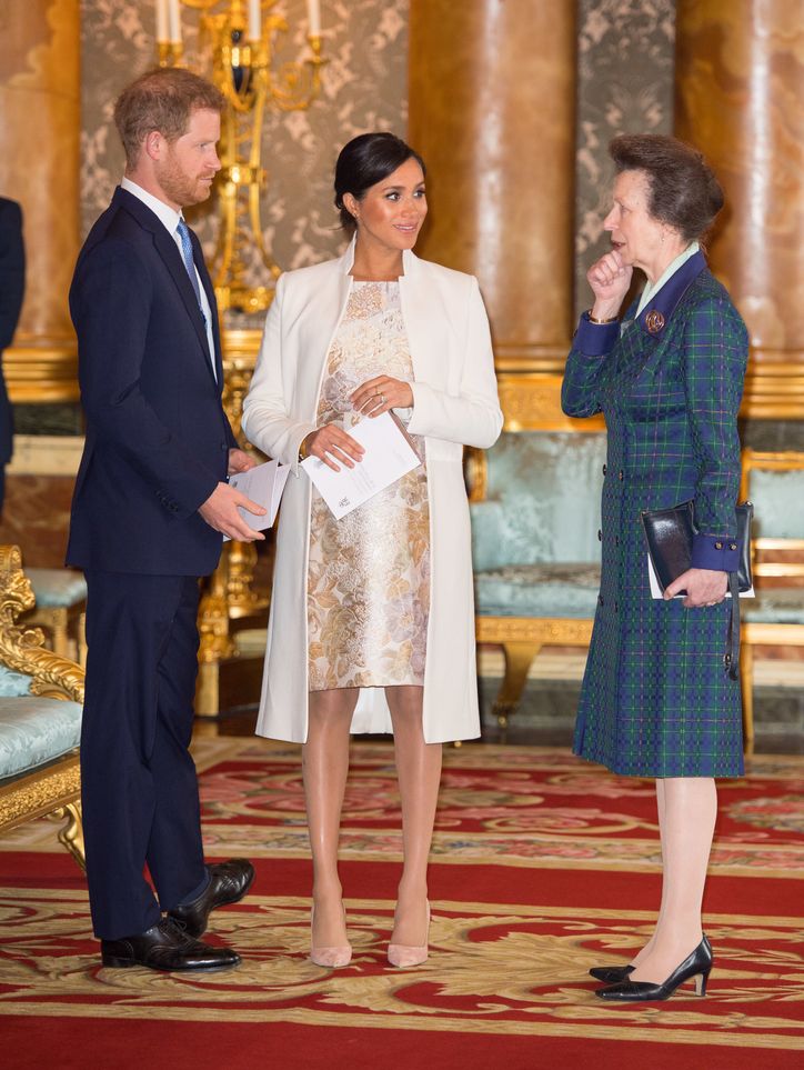 Prince Harry, Meghan and Princess Anne