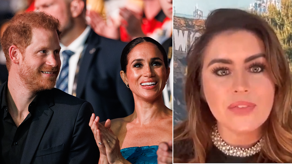 Prince Harry, Meghan Markle and Kinsey Schofield