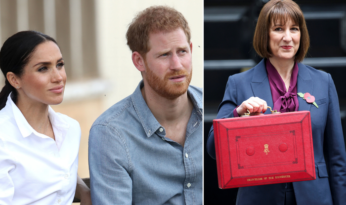 Prince Harry, Meghan Markle and Rachel Reeves