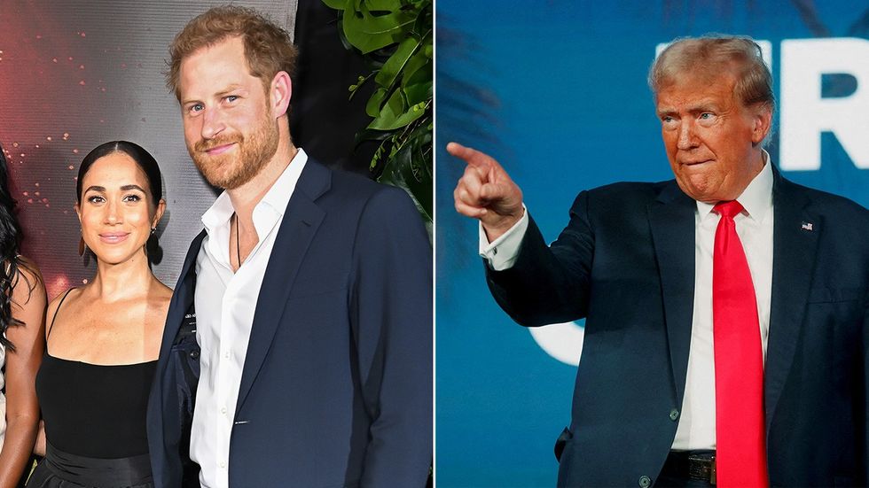 Prince Harry Meghan Markle Donald Trump