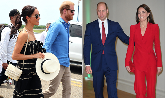 Prince Harry, Meghan Markle, Kate Middleton and Prince William