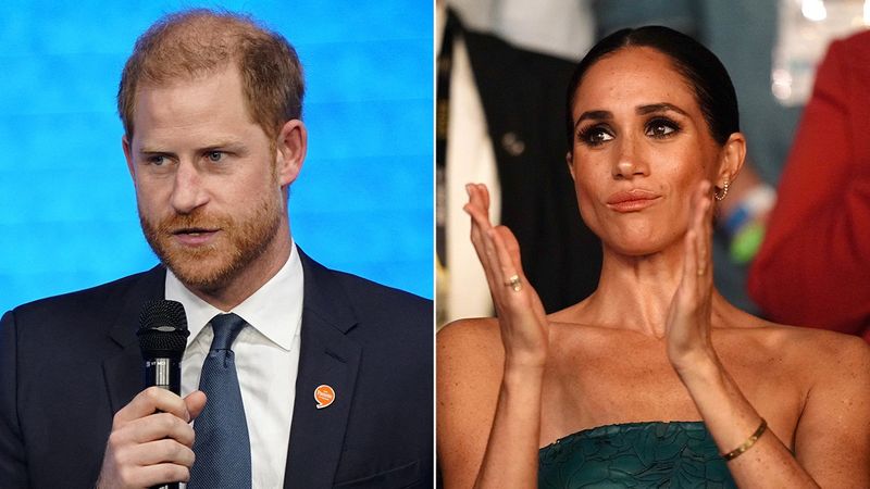 Prince Harry and Meghan Markle’s professional separation continues as duke  returns to the UK for 'royal job' - 'Duchess will never return to Britain'