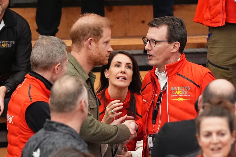 Prince Harry, Princess Marie and Prince Joachim