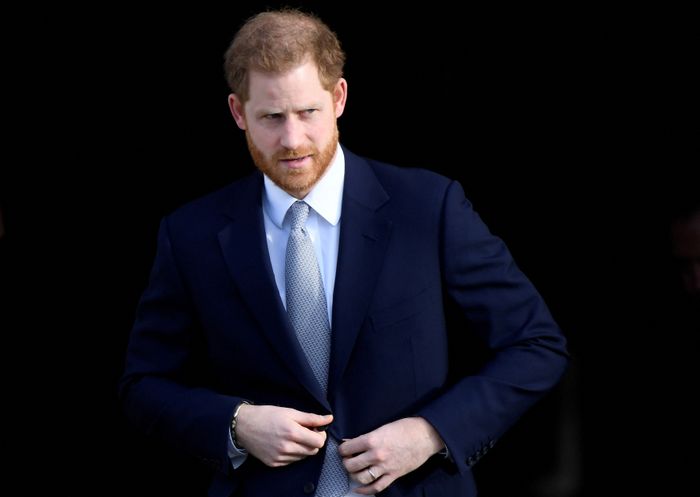 Prince Harry walking