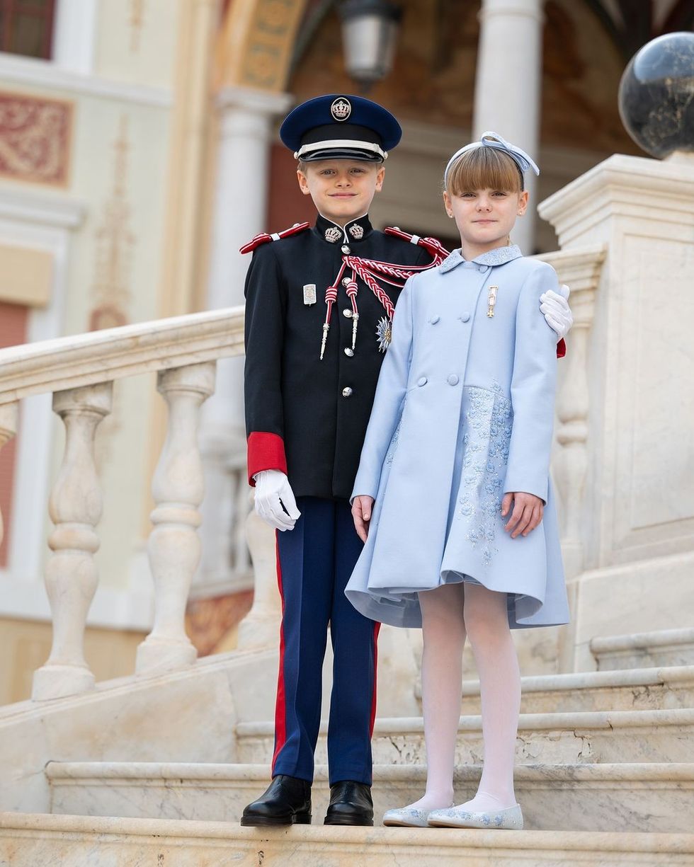 Prince Jacques and Princess Gabriella