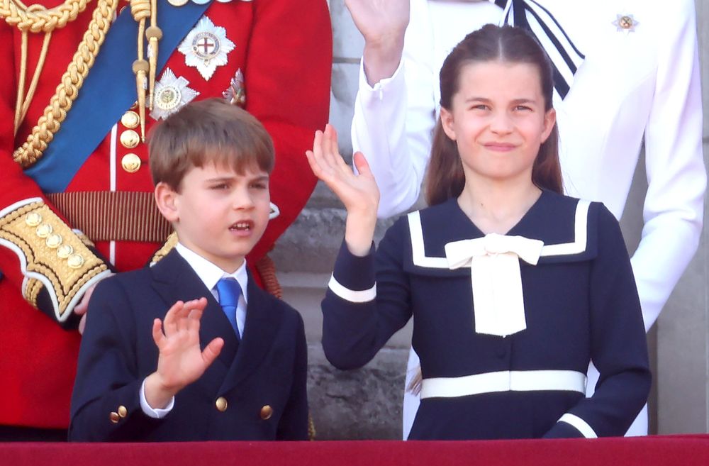 Prince Louis and Princess Charlotte