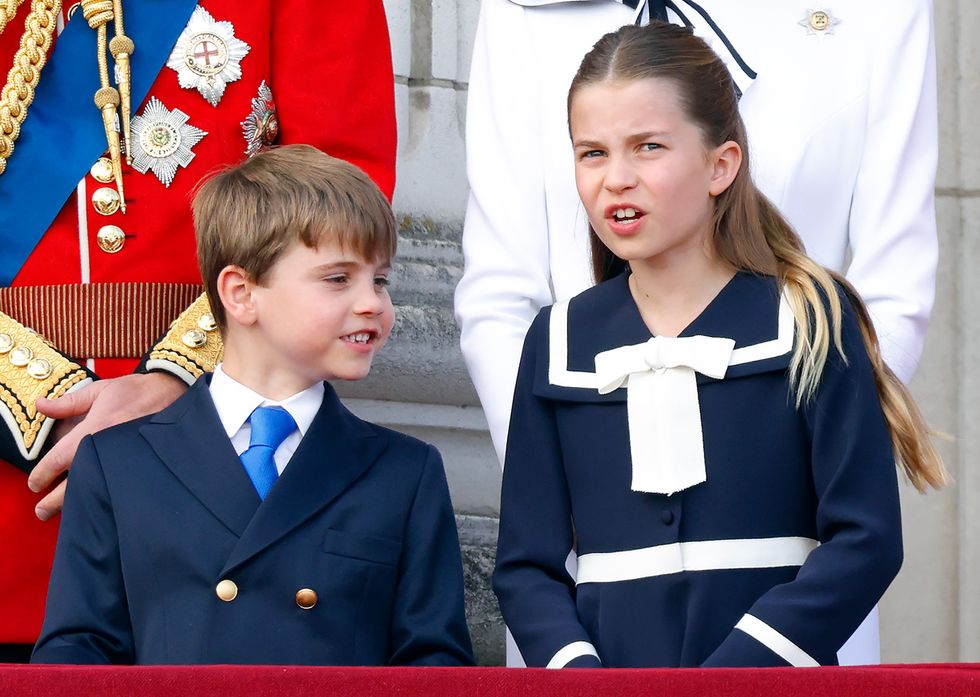 Prince Louis and Princess Charlotte