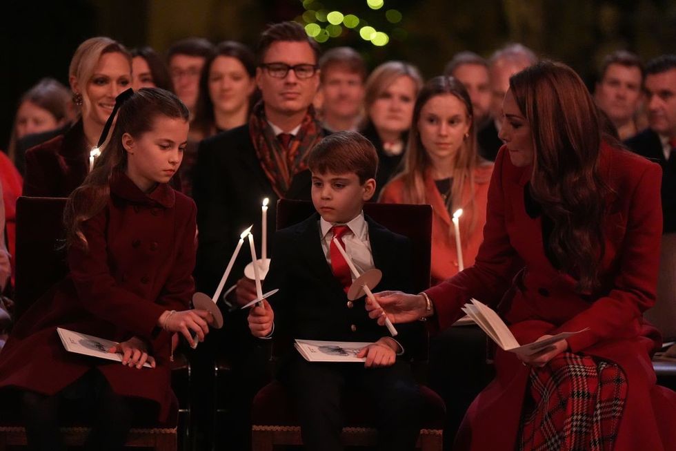 Prince Louis and Princess Charlotte