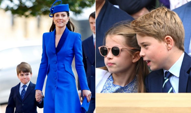 Prince George and Princess Charlotte tipped to help Kate Middleton with  Prince Louis in sweet move