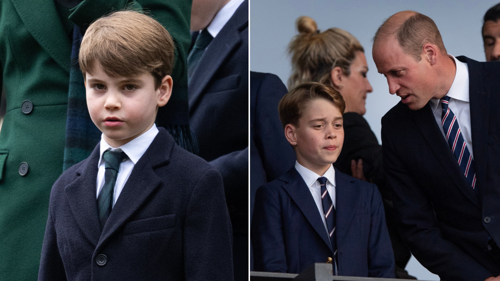 Prince Louis, Prince George and Prince William