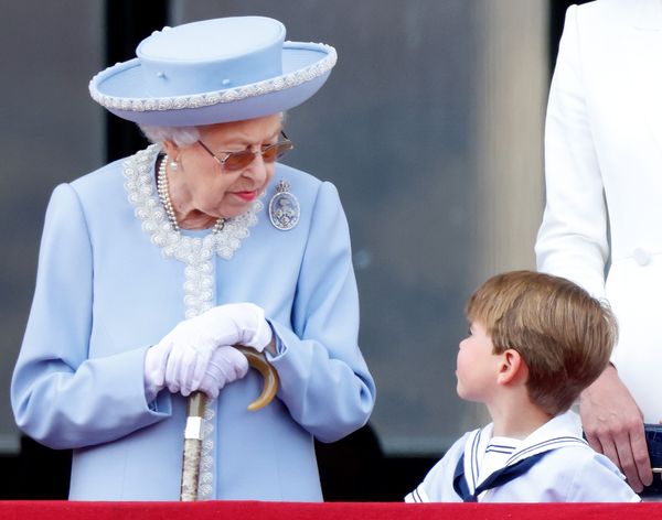 Prince Louis, Queen Elizabeth