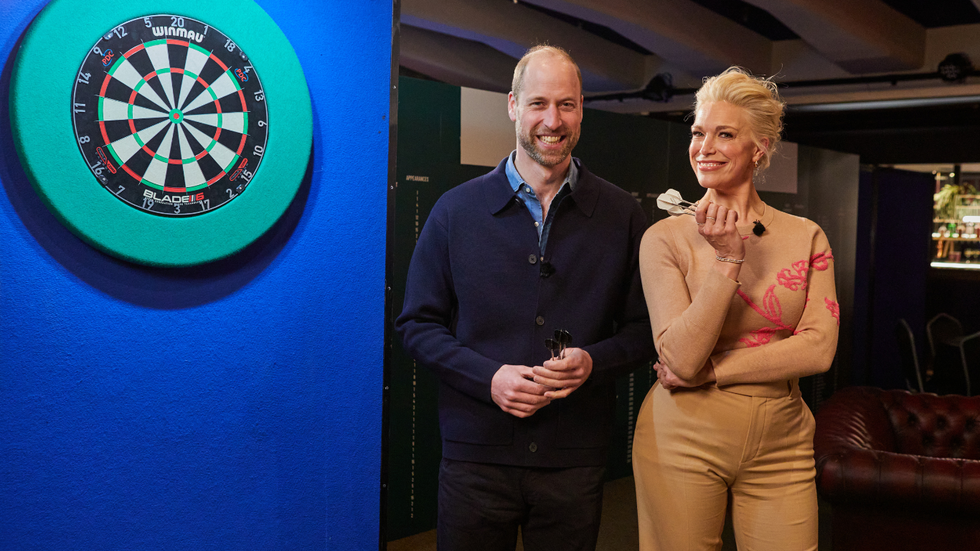 Prince William and Hannah Waddingham