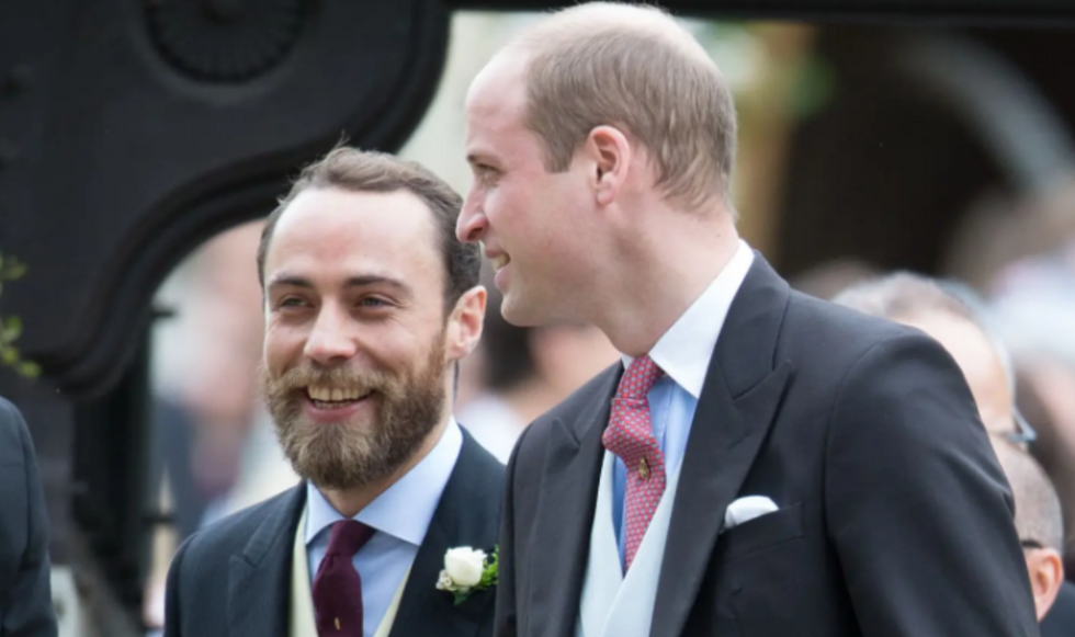 Prince William and James Middleton