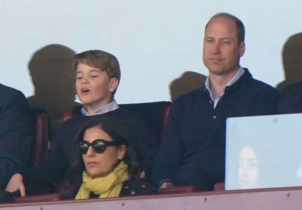 Prince William and Prince George