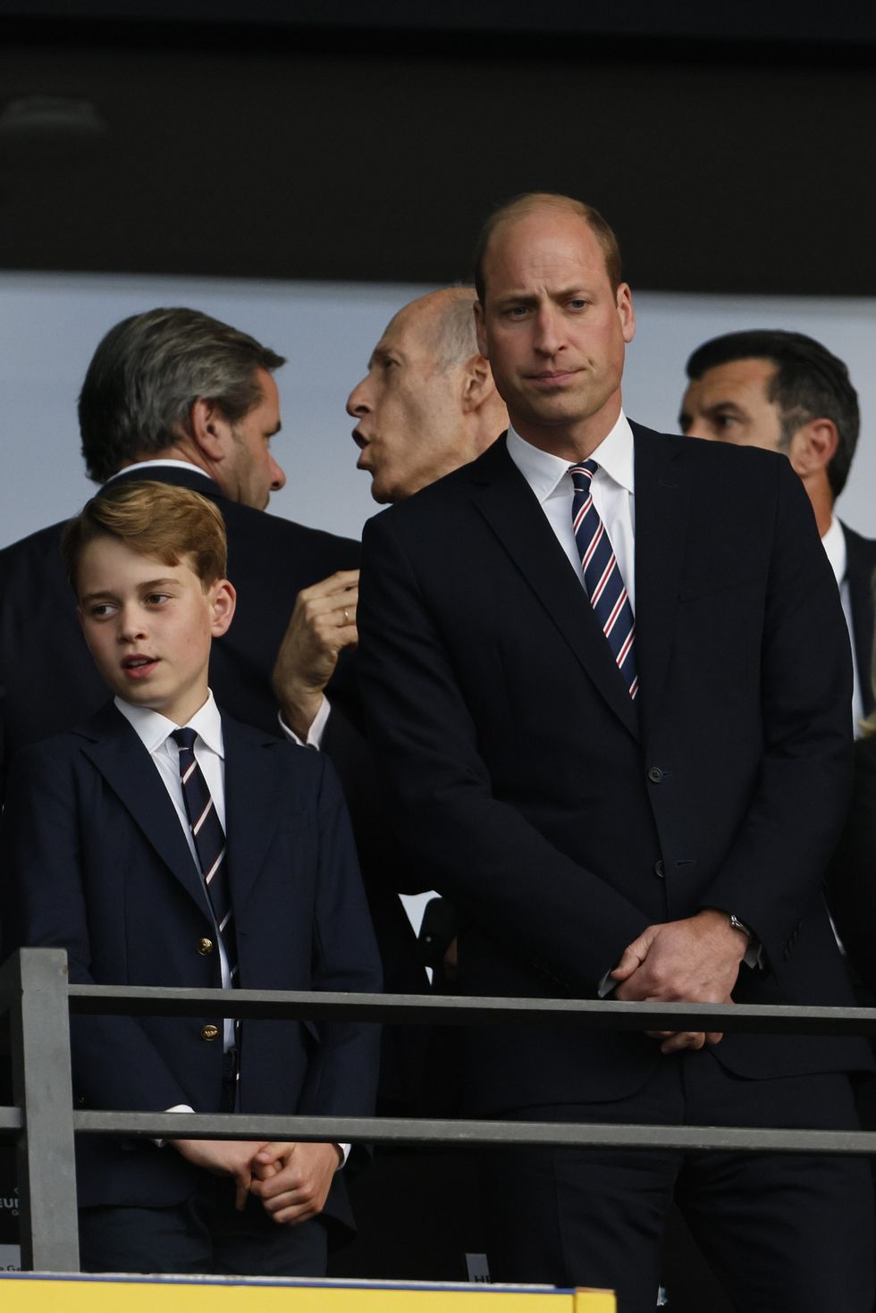 Prince William and Prince George