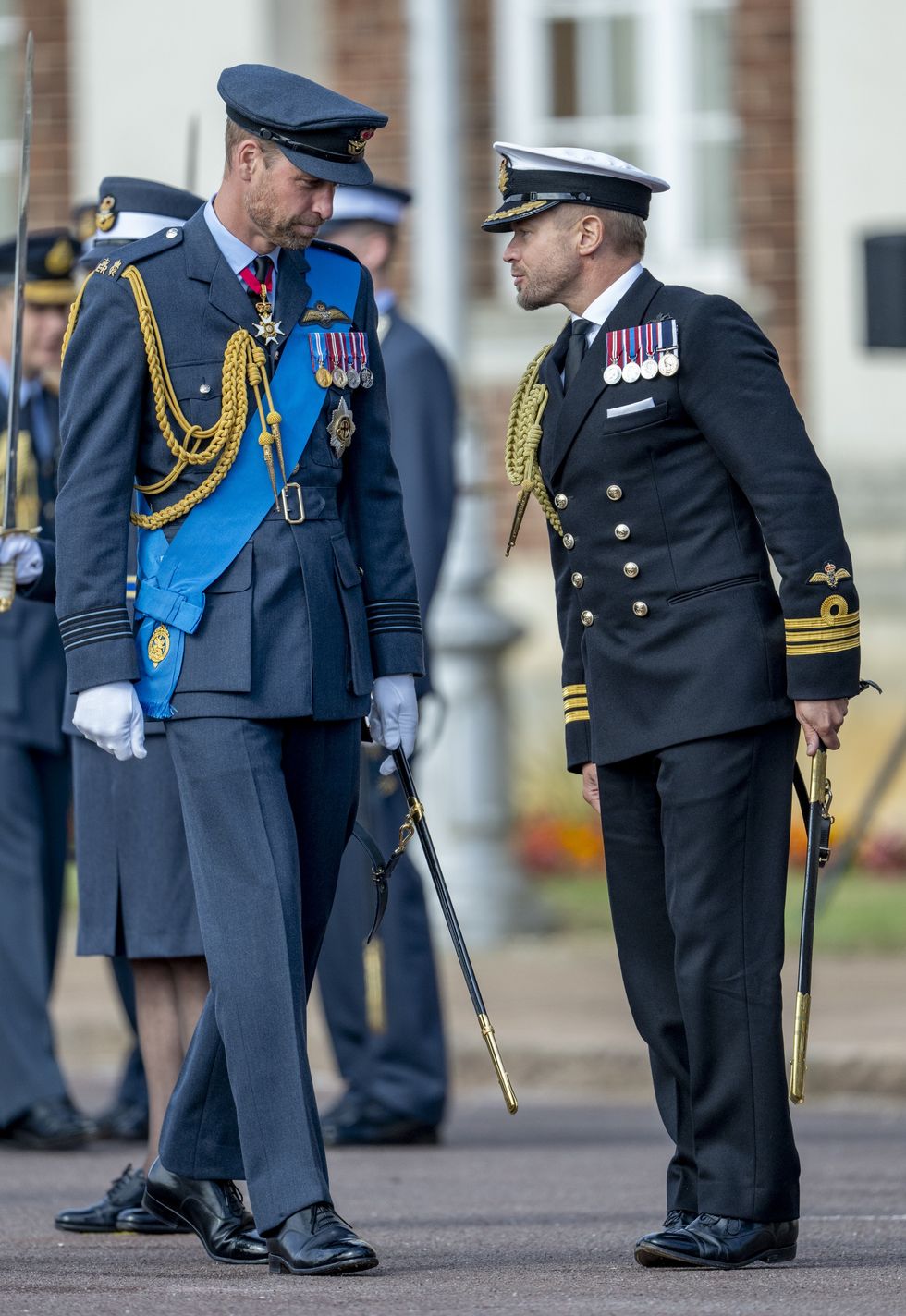 Prince William and Rob Dixon